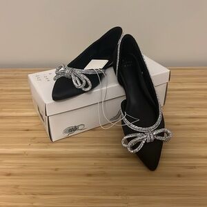a new day black flats